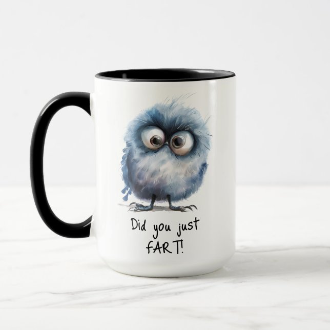 Mug Drôle Est-Ce Que Tu Viens De Pâter Du Café D'Oisea (Gauche)