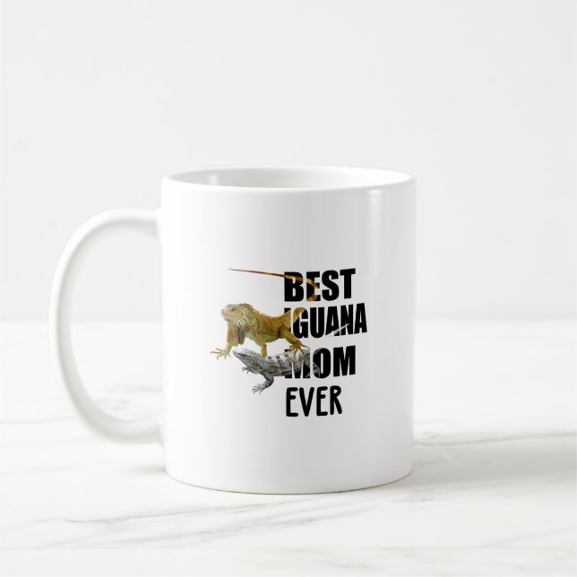Mug drôle et adorable pour les amoureux d'Iguana (Gauche)
