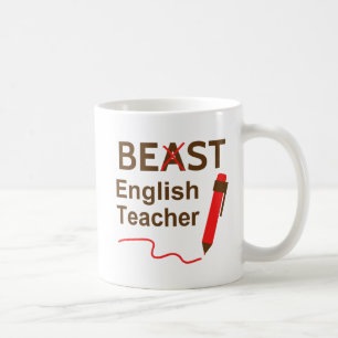 Mug Drôle et Dingo, Meilleur ou Pire Prof d'Anglais