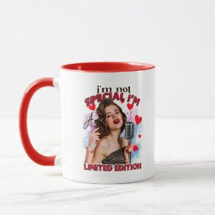 Mug Drôle femme rétro ajouter monogramme