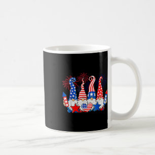 Mug Drôle Gnomes Patriotique American Flag Gnomes mign