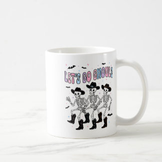 Mug Drôle Halloween Allons Gouls Danser Skeleton Gh