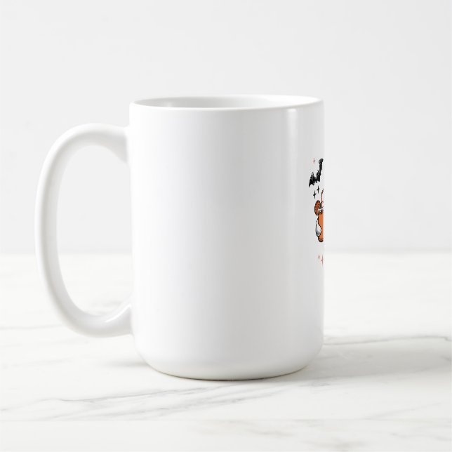 Mug Drôle Halloween fantôme Boo Jee fantôme pour Hallo (Gauche)