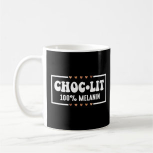 Mug Drôle Histoire Noire Juneteenth Chocolat Mélanine