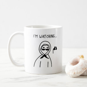Mug Drôle Humoristique Je vous regarde Gag Quirky Cade