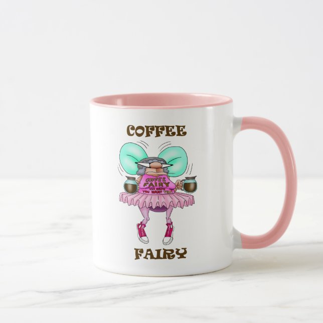 Mug Drôle Humour de la pâte de café (Droite)