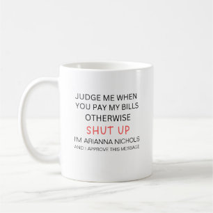 Mug Drôle Humour personnalisé tendance Sarcasme
