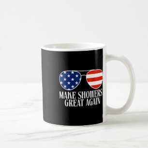 Mug Drôle Humour Trump Rendre la douche plus grande