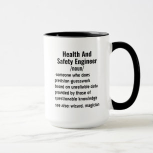 Mug Drôle Ingénieur en santé et sécurité