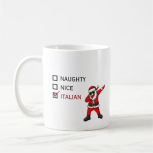 Mug Drôle Italien Père Noël coquin