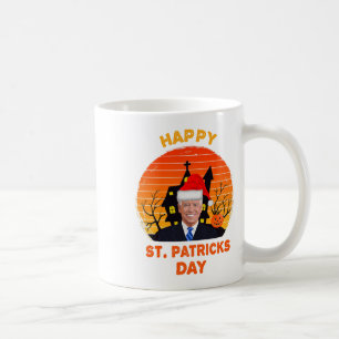 Mug Drôle Joe Biden St Patrick Noël Joe Biden Hal