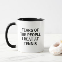 Drôle joueur de tennis