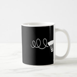 Mug Drôle Joueur Dminton T Chemises Shuttle Shuttle Te