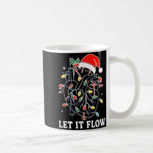 Mug Drôle Laissez-le Couler Anatomie Cœur Cardiaque In