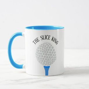 Mug Drôle Le Slice King Golf Ball Tee