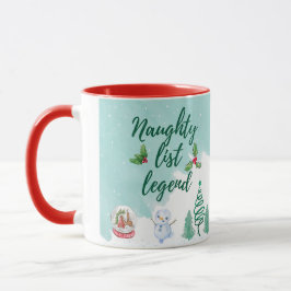 Mug Drôle liste de coquins