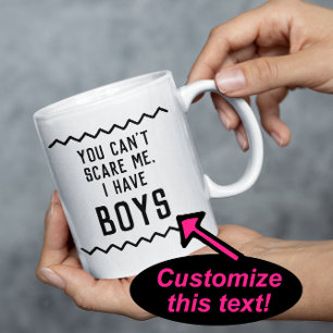 Mug Drôle Maman Cite Tu ne peux pas me faire peur Fête