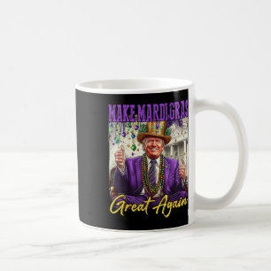 Mug Drôle Mardi Gras Donald Trump Mardi Gras Américain