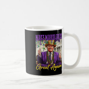 Mug Drôle Mardi Gras Donald Trump Mardi Gras Américain