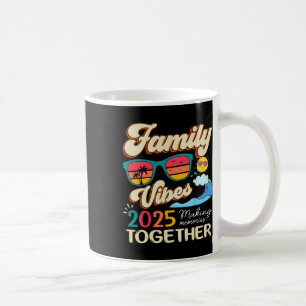 Mug Drôle Matching Vibes Familiales Réunion 2025 Me Ma