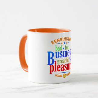 Mug DRÔLE Mauvais pour les affaires Excellent pour le