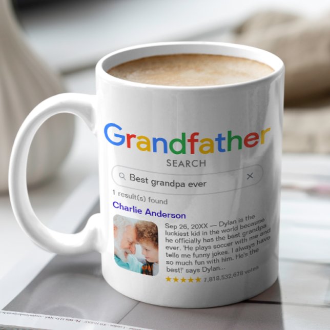 Mug Drôle Meilleur Grand-Père Jamais Résultats De Rech (Créateur téléchargé)