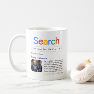 Mug Drôle Meilleur Témoin Ever Recherche Avec Photo