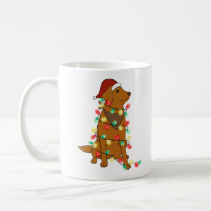 Mug Drôle mignon chien de Noël