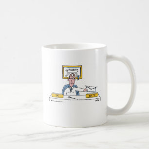 Mug Drôle mignon Chirurgien Cartoon Tri Courrier dans