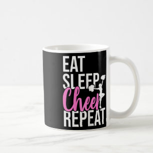Mug Drôle Mignon Manger Dormir Cheer Répéter Amour Cad