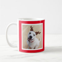 Drôle mignon renne Chien Chien Chien Chien Rouge N