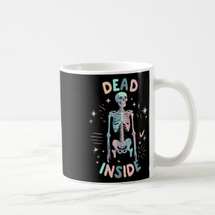 Mug Drôle mort dans le squelette Décontracté Halloween