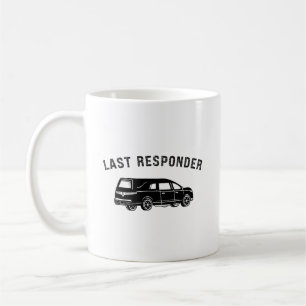Mug Drôle Mortician Coeur Dernier Répondeur