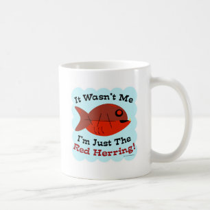 Mug Drôle Mystère Amant Red Herring Slogan