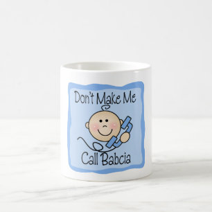 Mug Drôle ne me faites pas l'appel Babcia