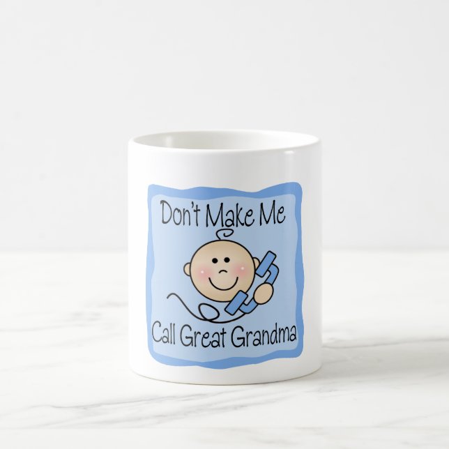 Mug Drôle ne m'incitez pas à appeler la grande (Centre)