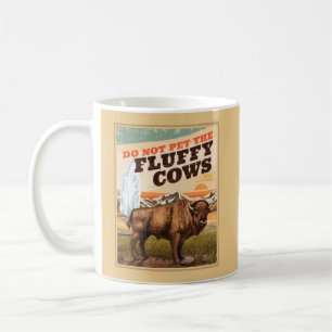Mug Drôle Ne Pas Attirer L'Amoureux Du Bison Des Vache