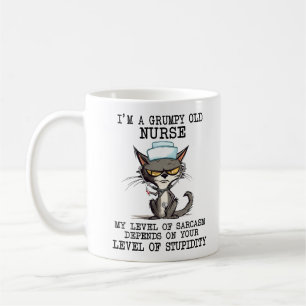 Mug Drôle Nourriture Chat Dit