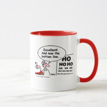 Drôle Optométriste Cartoon Santa Claus Eye Test