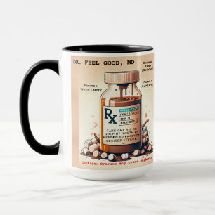 Mug Drôle ordonnance chocolat chaud