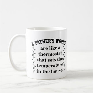 Mug Drôle papa dit - Fêtes des pères citées