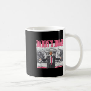 Mug Drôle Papa est à la maison Trump Rose 2024 Prendre