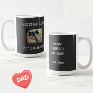 Mug Drôle papa plaisanter "This is not a Drill" Fête d