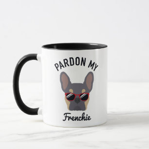 Mug Drôle Pardon mon Frenchie Lilac Tan French Bulldo