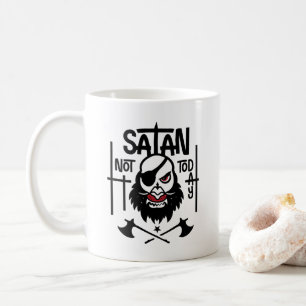 Mug Drôle Pas Aujourd'Hui Satan - Détenu