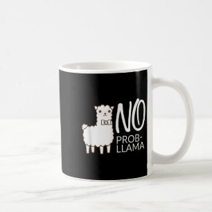 Mug Drôle Pas De Probe Cute Llama Citation Cadeau Grap