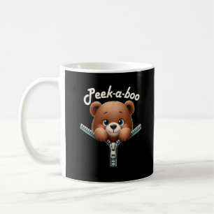 Mug Drôle - Peekabo - Ours