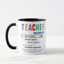 Drôle personnalisé Meilleur cadeau enseignant