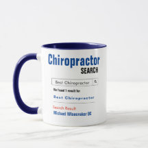 Drôle personnalisé meilleur chiropraticien cadeau 