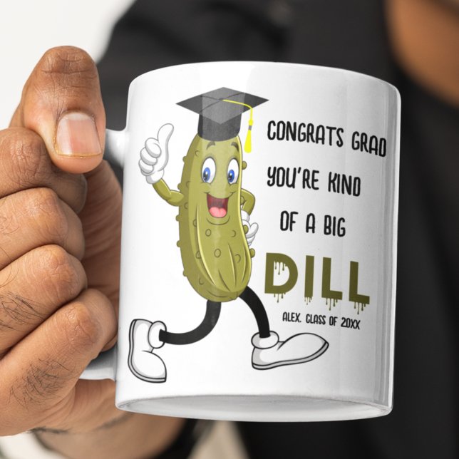 Mug Drôle Pickle cadeau personnalisé de graduation 202 (Créateur téléchargé)